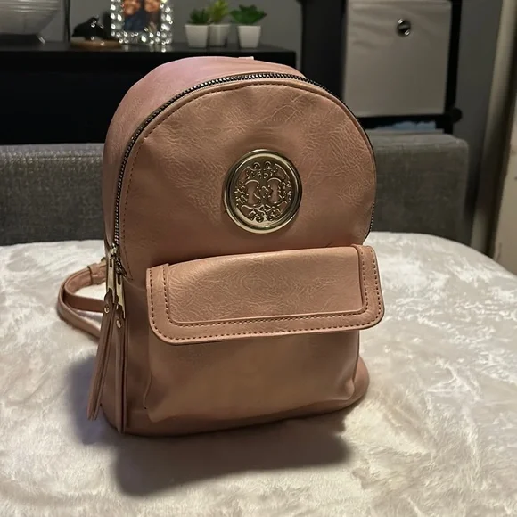 Bags Sam And Hadley Pink Backpack Purse Poshmark - Main Image